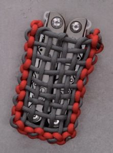 8 Paracord Projects You Must Know 13 paracord pouch with leatherman inside