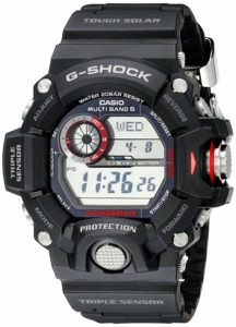 Best Survival Watch: Casio Men's GW-9400-1CR Master of G Stainless Steel Solar Watch