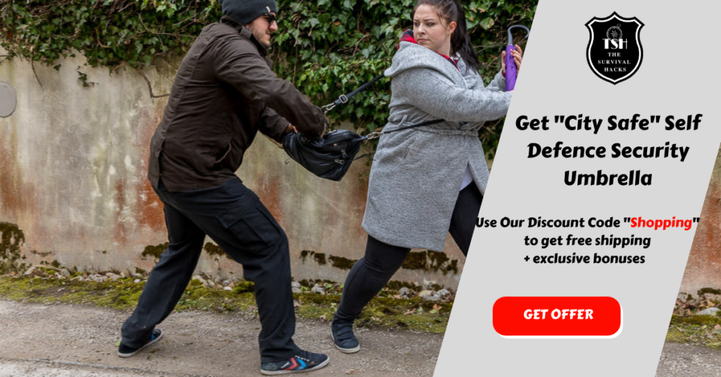 The 4 Best Tactical Umbrella for Everyday carry and Self-Defense 14 Discount code for "City Safe" Self Defence Security Umbrella