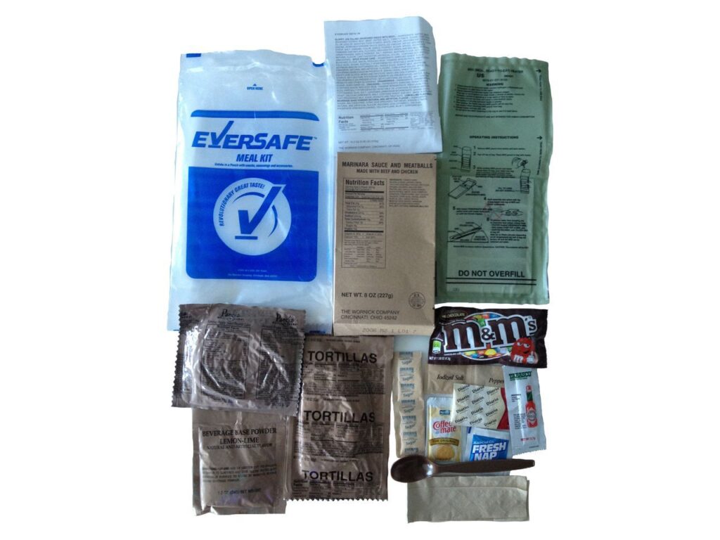 Military vs Civilian MREs (meal, ready-to-eat) 11