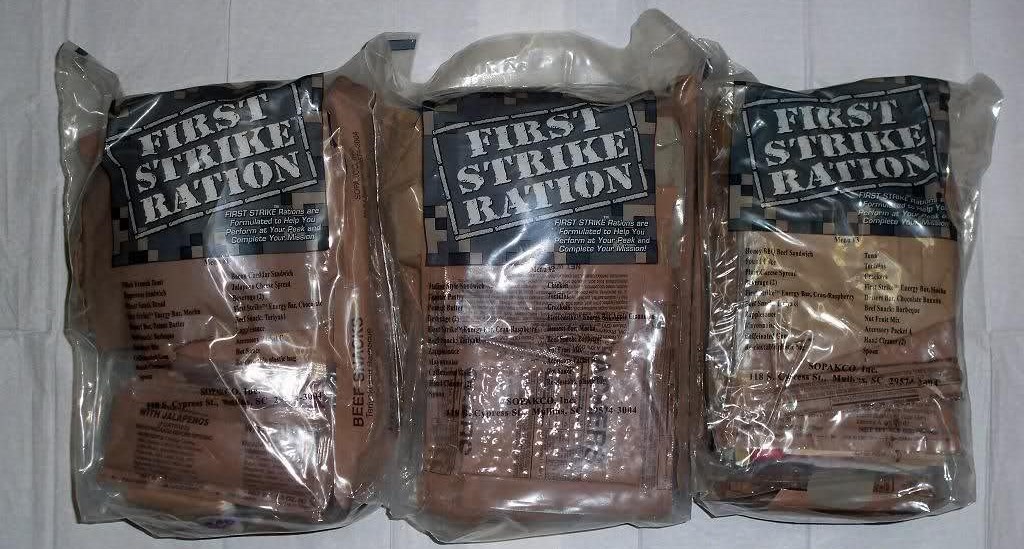 Military vs Civilian MREs (meal, ready-to-eat) 7