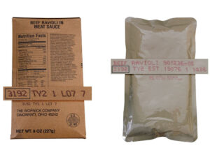 Military vs Civilian MREs (meal, ready-to-eat) 3
