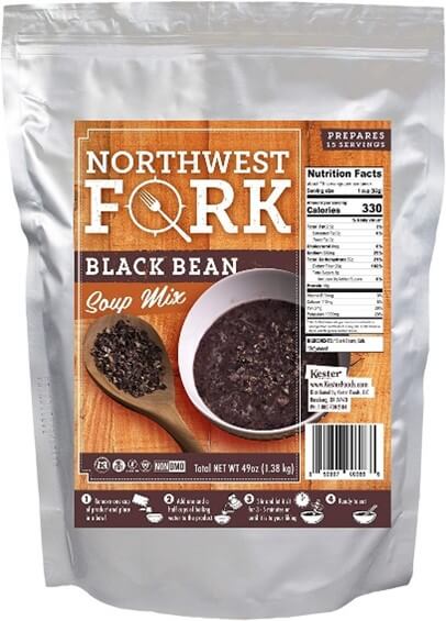 Northwest Fork Black Bean Soup