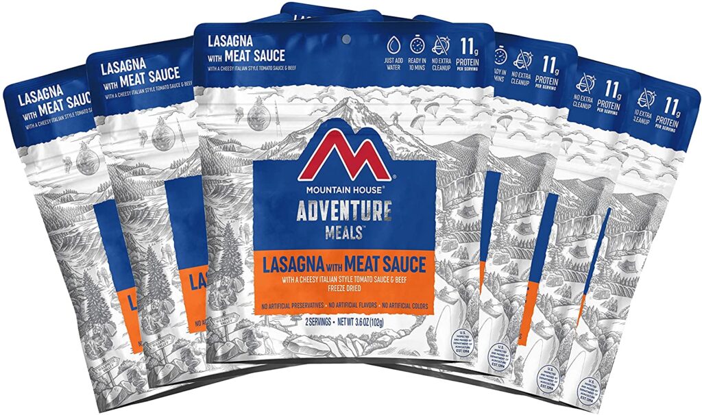 Adventure Meal Pouches and Buckets